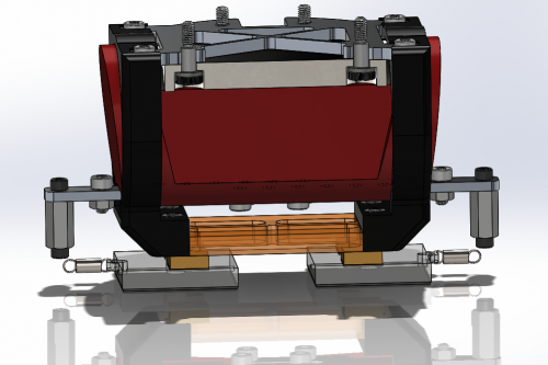 CAD of integrated gecko gripper.